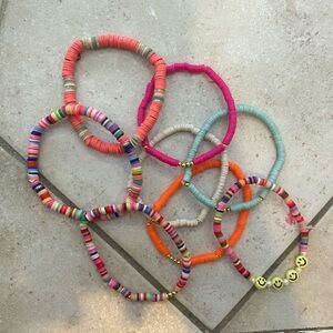 8 different bracelets sold all together